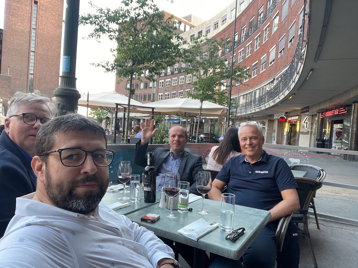 Nor-Shipping — NorWater Team Dinner